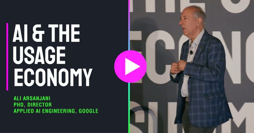 AI & the Usage Economy 