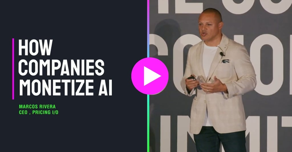 Monetizing AI Without Losing Pricing Power